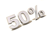 Your share is 50%
